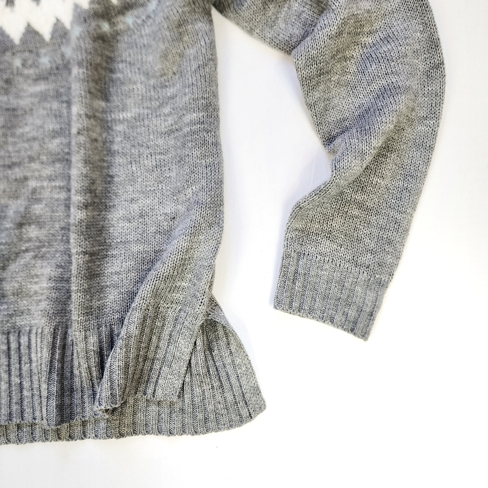 NWT American Rag Cie Sweater Medium Heather Grey - Picture 4 of 7